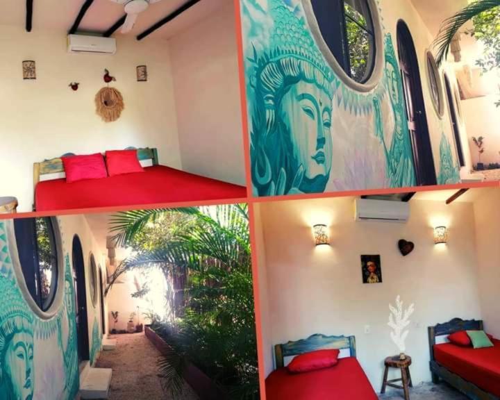 Hostal Mulut Tulum Ngoại thất bức ảnh